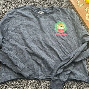 Star Wars Christmas yoda shirt